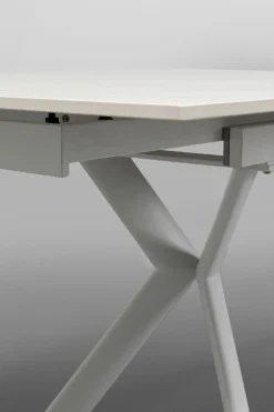 KARE Design Uitschuifbare Tafel Xenia White 140(+30+30)x80cm Store