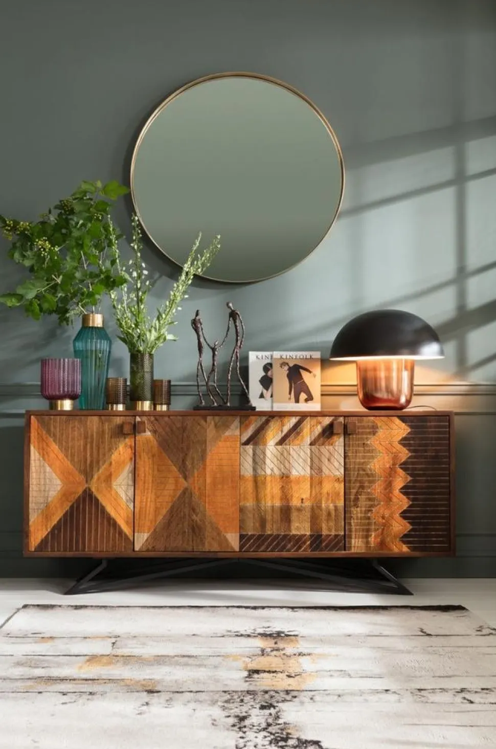 KARE Design Vaas Barfly Lichtblauw 43cm Outlet