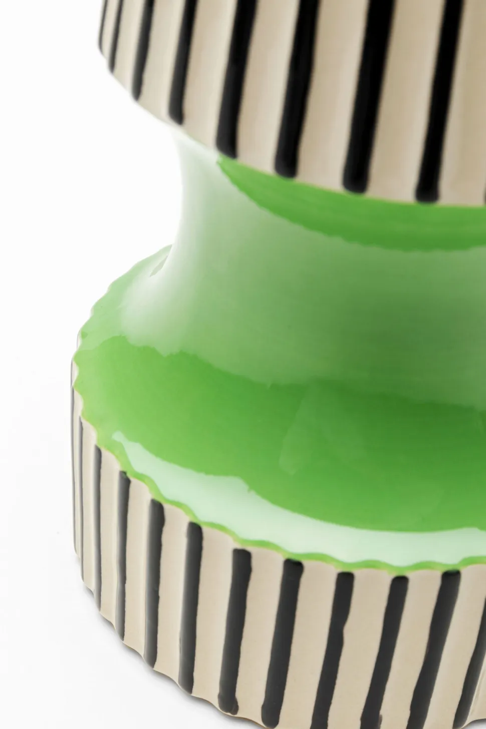 KARE Design Vaas Calabria Green 26cm Hot