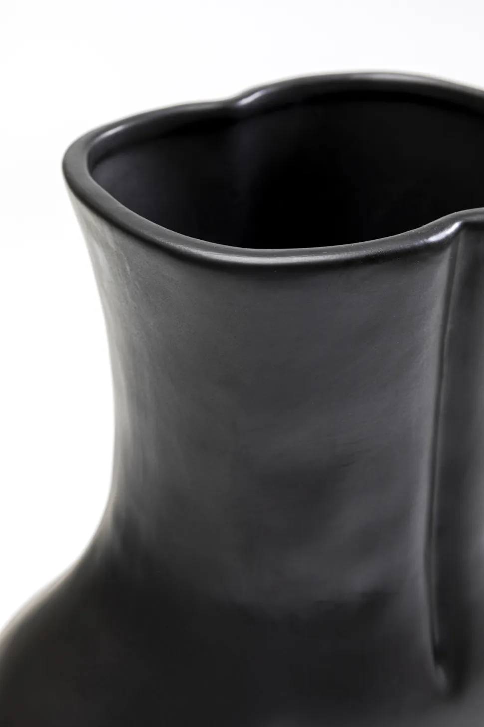KARE Design Vaas Donna Black 40cm Outlet