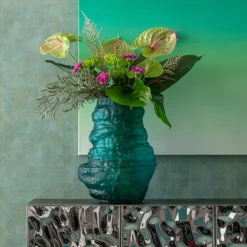 KARE Design Vaas Enrique Turquoise 47cm Cheap