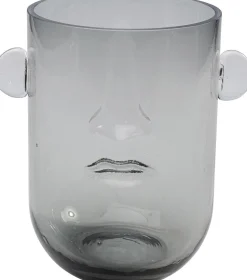KARE Design Vaas Face Grijs Klein Discount