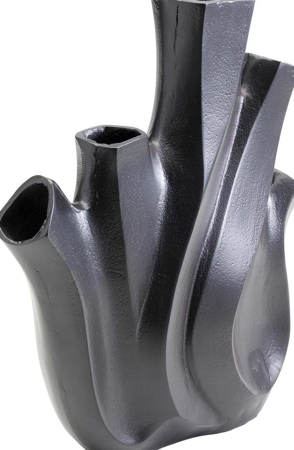 KARE Design Vaas Flame Black 29cm Hot