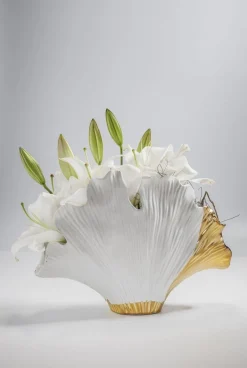 KARE Design Vaas Ginkgo Elegance 18cm Outlet
