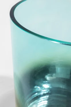 KARE Design Vaas Glow Turquoise 20cm Flash Sale