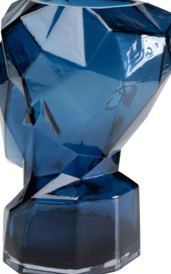 KARE Design Vaas Prisma Face Blue 30cm Cheap
