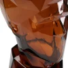 KARE Design Vaas Prisma Face Brown 30cm New