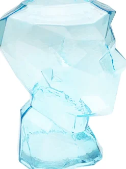 KARE Design Vaas Prisma Face Light Blue 30cm New