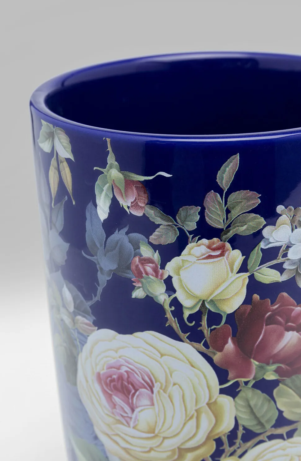 KARE Design Vaas Rose Magic Blauw 27cm Clearance