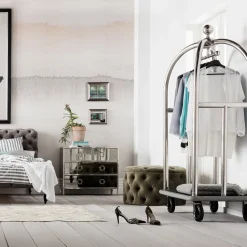 KARE Design VIP Bagage Trolley Vegas Zilver Fashion