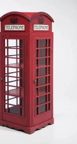 KARE Design Vitrinekast London Telephone Hot