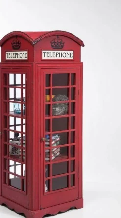 KARE Design Vitrinekast London Telephone Hot