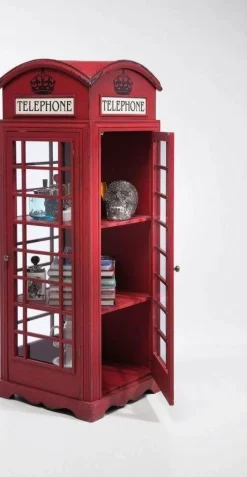 KARE Design Vitrinekast London Telephone Hot