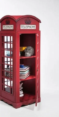 KARE Design Vitrinekast London Telephone Hot