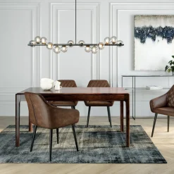 KARE Design Vloerkleed Gianna Petrol 170x240cm New