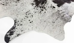 KARE Design Vloerkleed Hide Zwart-Wit Store
