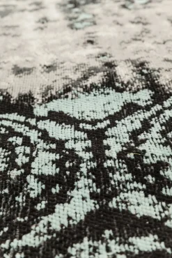 KARE Design Vloerkleed Kelim Ornament Turquoise 170x240cm Sale
