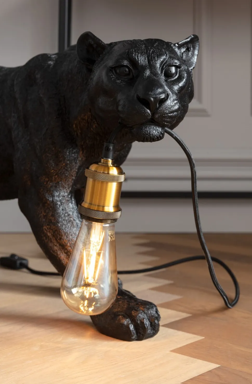 KARE Design Vloerlamp Animal Bagheera Discount