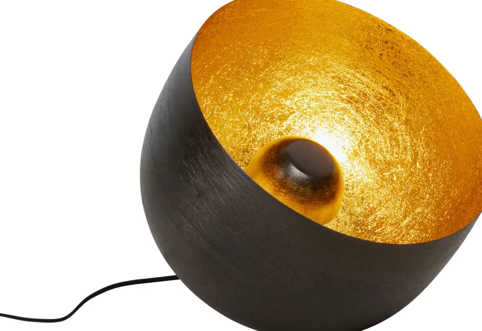 KARE Design Vloerlamp Apollon Smooth Black Ø35cm Online