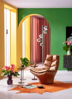 KARE Design Vloerlamp Calotta Chroom 5er Cheap