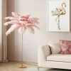 KARE Design Vloerlamp Feather Palm Pink 165cm Online