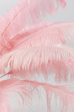 KARE Design Vloerlamp Feather Palm Pink 165cm Online