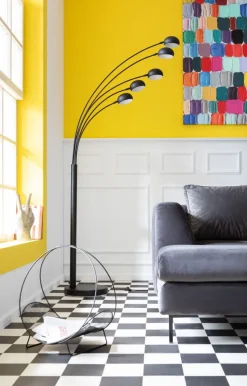 KARE Design Vloerlamp Five Fingers Mat Zwart Sale