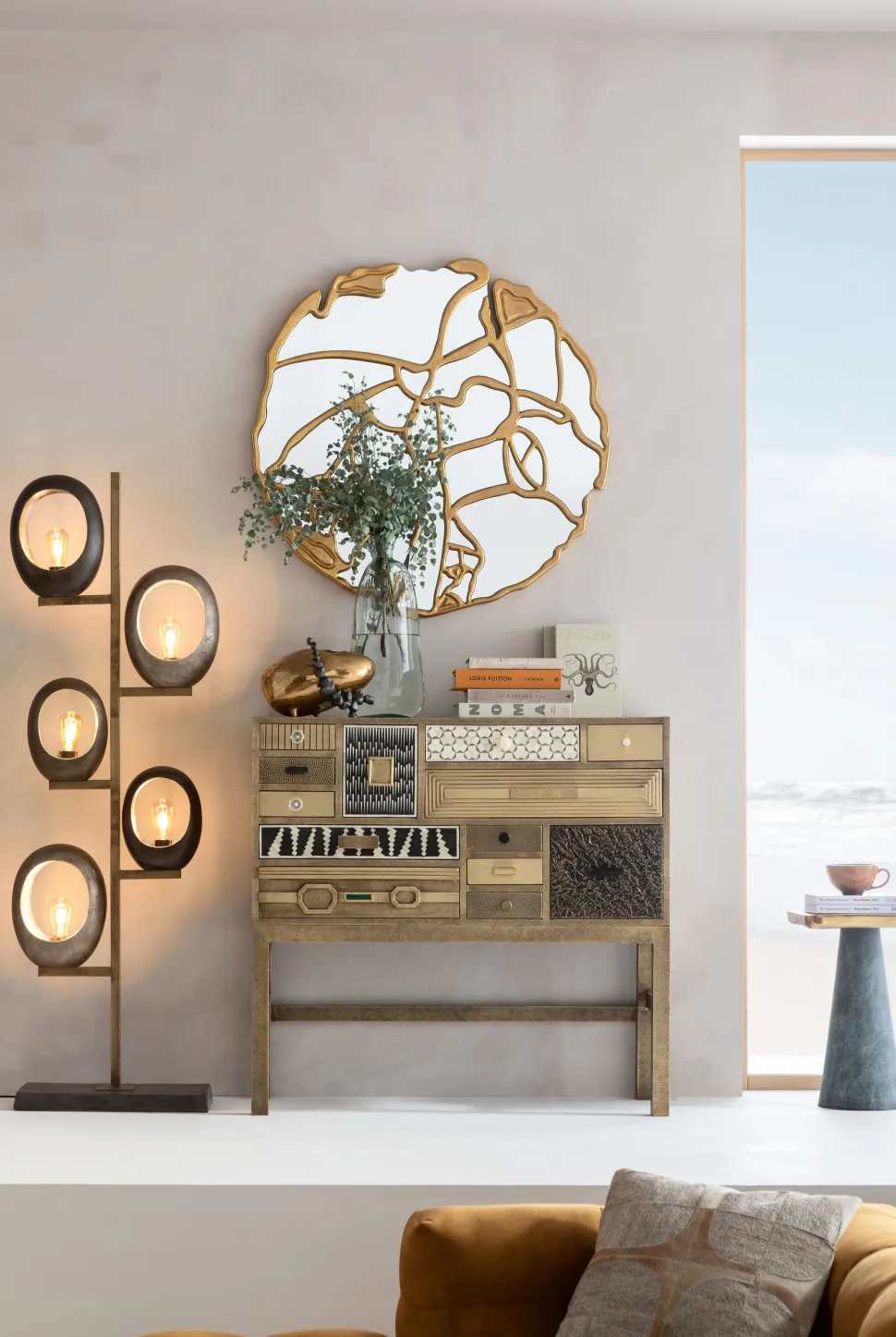KARE Design Vloerlamp Five Loops 173cm Fashion
