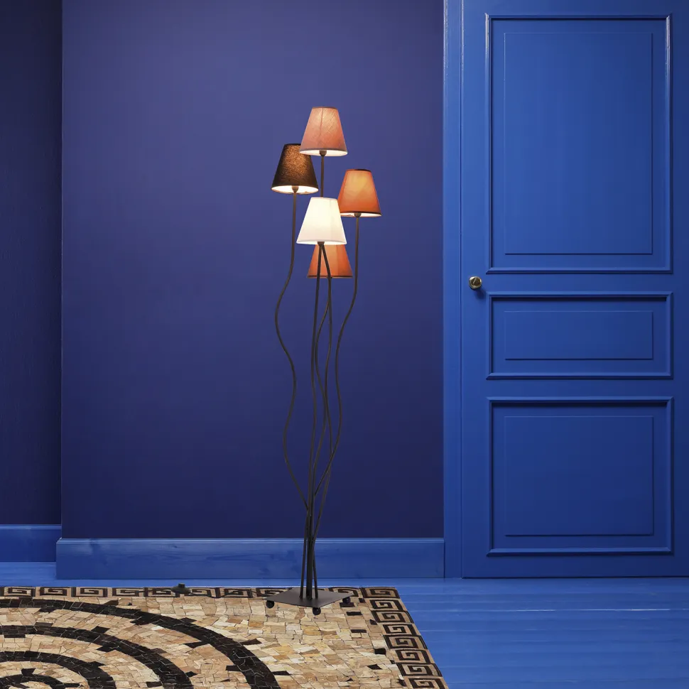 KARE Design Vloerlamp Flexible Mocca Vijf Hot