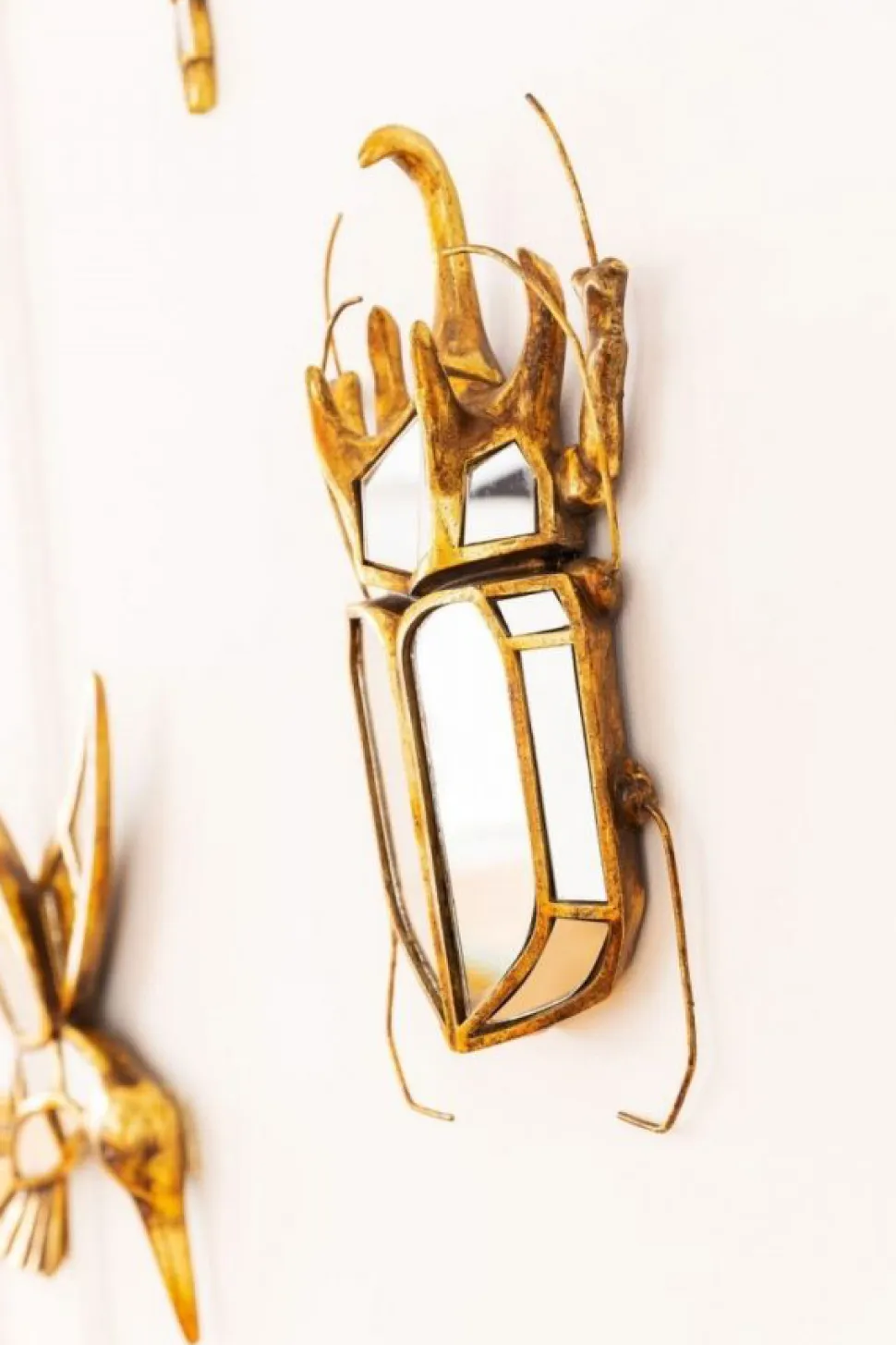 KARE Design Wanddecoratie Beetle Spiegel Outlet
