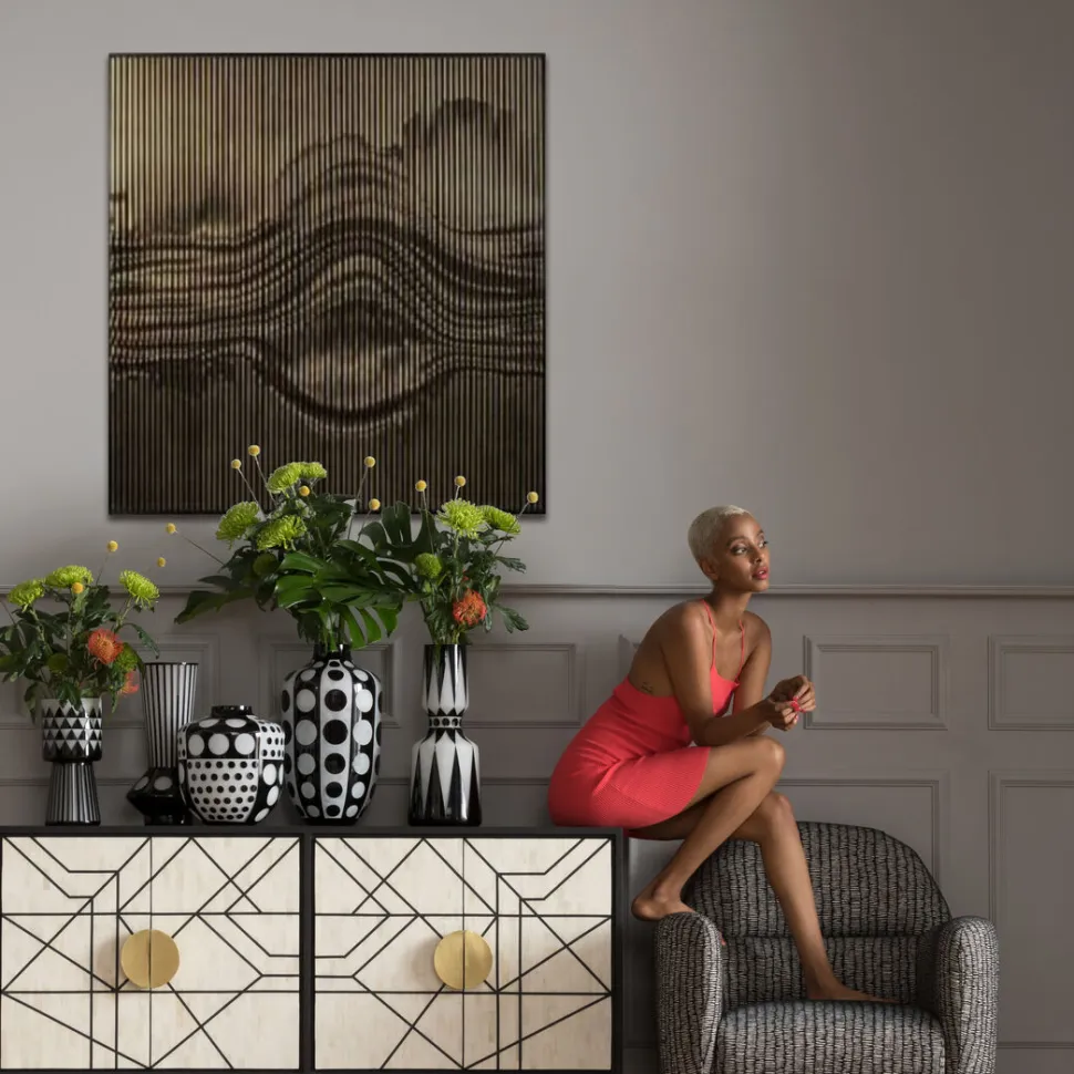 KARE Design Wanddecoratie Genesis 100x100cm Hot