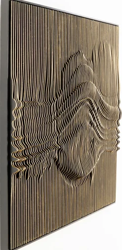 KARE Design Wanddecoratie Genesis 100x100cm Hot