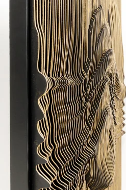 KARE Design Wanddecoratie Genesis 100x100cm Hot