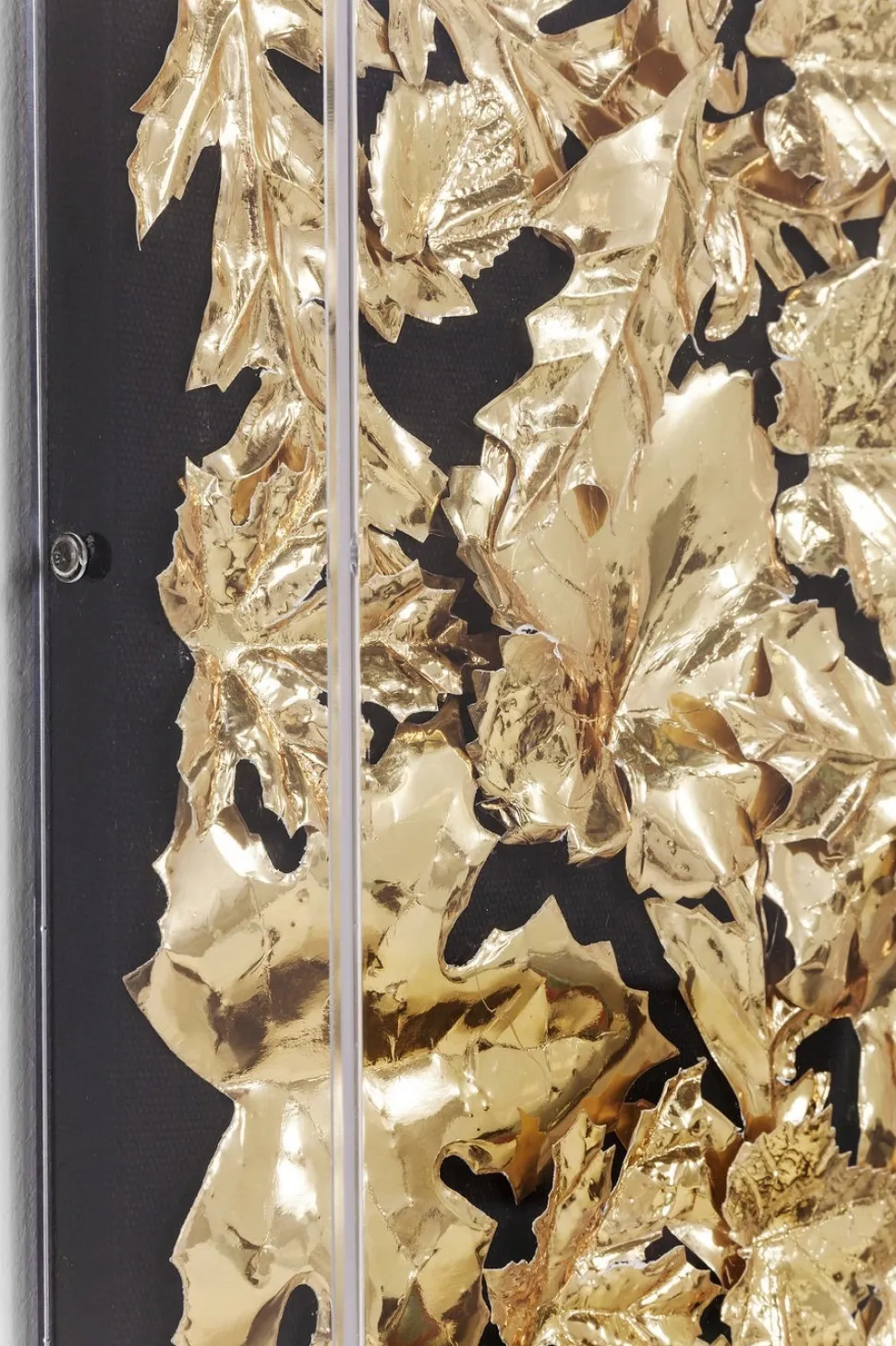 KARE Design Wanddecoratie Gold Leaf 120x120cm Cheap