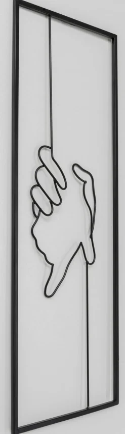KARE Design Wanddecoratie Hand In Hand 25x70cm Best