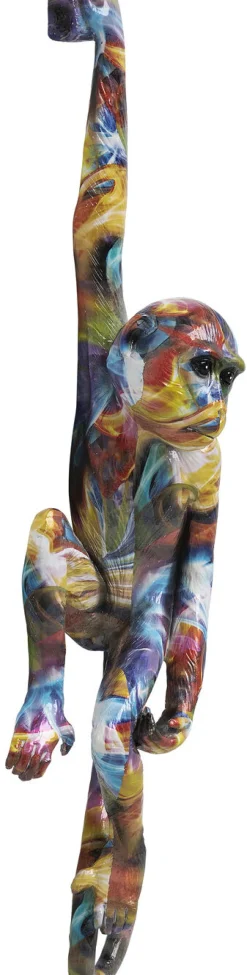 KARE Design Wanddecoratie Hanging Ape Bunt Store