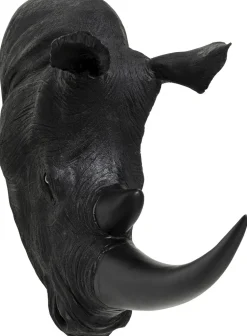KARE Design Wanddecoratie Head Antique Zwart Outlet