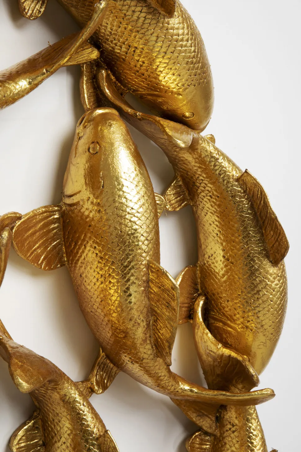 KARE Design Wanddecoratie School Of Koi Gold 102cm New
