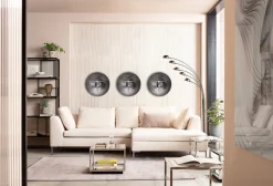 KARE Design Wanddecoratie Umamo Silver 60cm New