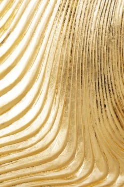 KARE Design Wanddecoratie Wave Gold (Set Van 2) Clearance