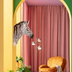 KARE Design Wanddecoratie Zebra 33x78cm Hot