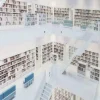 KARE Design Wandfoto Glass Modern Library 120x80 Best
