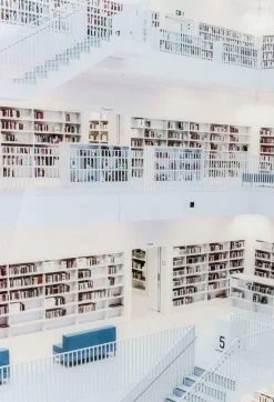 KARE Design Wandfoto Glass Modern Library 120x80 Best