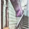 KARE Design Wandfoto Glass Old Staircase Corner Cheap