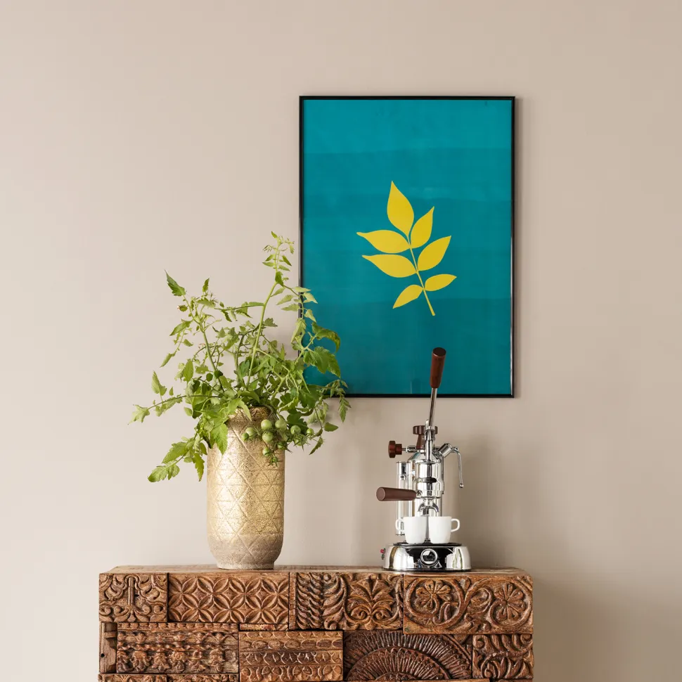 KARE Design Wandfoto Leaf 71x51cm New