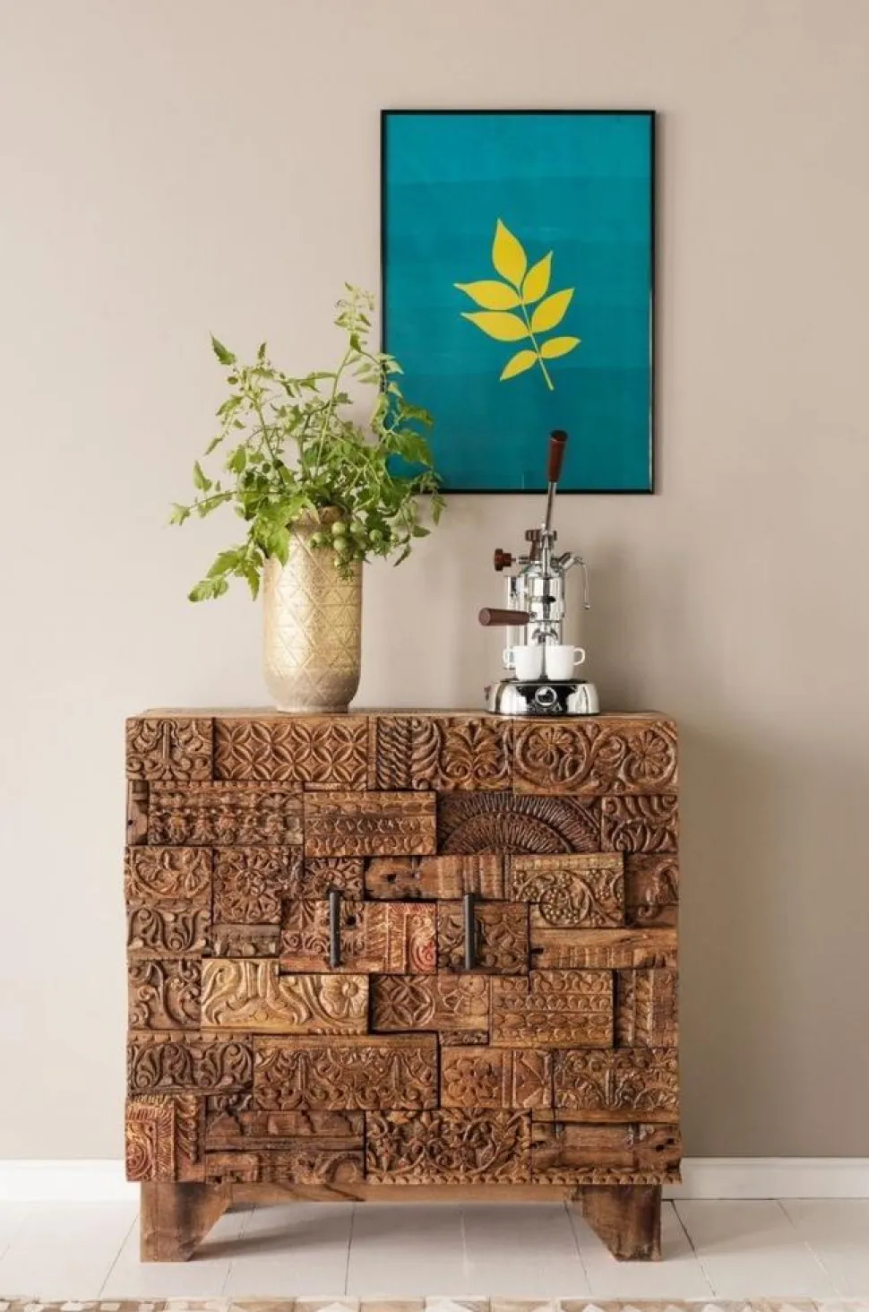 KARE Design Wandfoto Leaf 71x51cm New