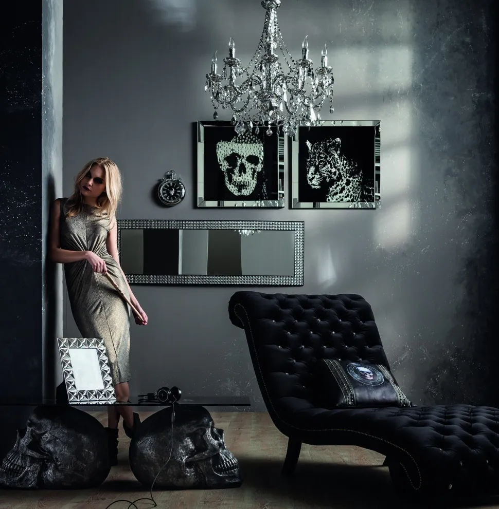 KARE Design Wandfoto Leopard 80x80cm Sale