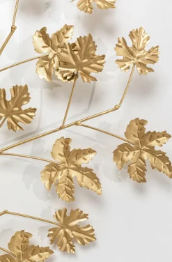 KARE Design Wandkapstok Leafline Gold 93cm Hot