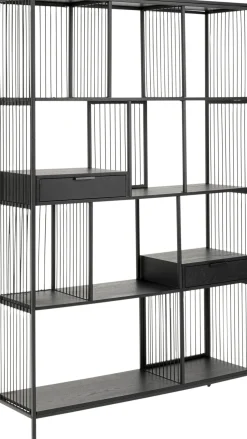 KARE Design Wandkast Bologna Black 125x200cm Fashion