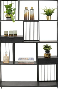 KARE Design Wandkast Bologna Black 125x200cm Fashion